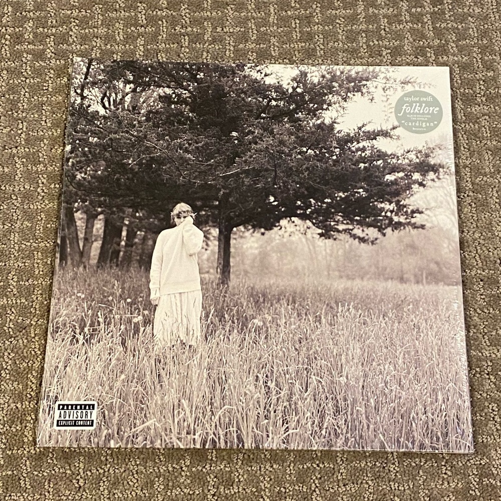Taylor Swift folklore baby blue vinyl